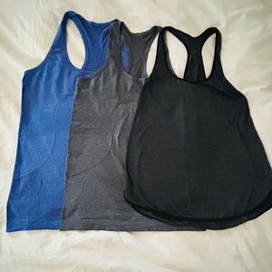 Lululemon Racerback Tank Tops Set of 3